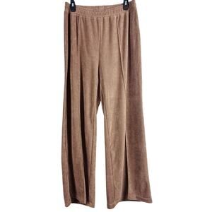 NWT Cotton On Body Sz L Sweat to Swim Wide Leg Elas Waist Recycled Plastic Pant